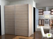 Шкаф-купе Эста 1600/2200/660 с 2 дверьми ЛДСП