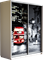 Шкаф-купе Дуо 1200/2400/600 (Фотопечать Лондон) - фото 11750