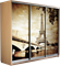 Шкаф-купе Трио 2100/2400/600 (Фотопечать Париж) Ш211 Шкаф-купе Трио 2100/2400/600 (Фотопечать Париж) Ш211