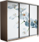 Шкаф-купе Трио 1800/2200/450 (Фотопечать Орхидея) 2544