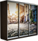 Шкаф-купе Трио 2400/2400/450 (Фотопечать Старый Город) 2559 Шкаф-купе Трио 2400/2400/450 (Фотопечать Старый Город) 2559
