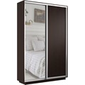 Шкаф-купе Экспресс (Зеркало, ЛДСП) 140/220/45 Ш1103