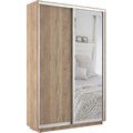 Шкаф-купе Экспресс (Зеркало, ЛДСП) 140/220/45 Ш1103