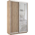 Шкаф-купе Экспресс (Зеркало, ЛДСП) 140/240/45 Ш1104