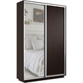 Шкаф-купе Экспресс (Зеркало, ЛДСП) 160/240/45 Ш1106