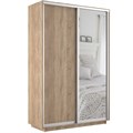 Шкаф-купе Экспресс (Зеркало, ЛДСП) 160/240/60 Ш1306