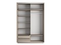 Шкаф-купе Экспресс (Зеркало) 120/240/60 Ш1402
