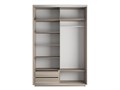 Шкаф-купе Экспресс (Зеркало) 140/220/60 Ш1403