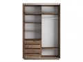Шкаф-купе Лофт (Зеркало) 120/220/60 Ш1351