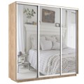 Шкаф-купе Экспресс (Зеркало) 240/240/60 Ш1806