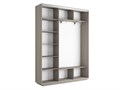 Шкаф-купе Экспресс (Зеркало) 210/240/45 Ш1954