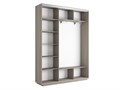 Шкаф-купе Экспресс (Зеркало) 240/220/45 Ш1955