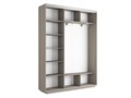 Шкаф-купе Экспресс (Зеркало) 240/240/45 Ш1956