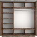 Шкаф-купе Лофт (Зеркало, ЛДСП) 240/220/60 Ш2155