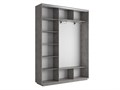 Шкаф-купе Лофт (ЛДСП) 240/220/45 Ш1455