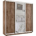 Шкаф-купе Лофт (Зеркало, ЛДСП) 240/220/45 Ш2455