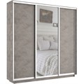 Шкаф-купе Лофт (Зеркало, ЛДСП) 240/240/45 Ш2456