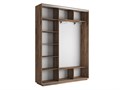 Шкаф-купе Лофт (Зеркало) 210/240/45 Ш2754