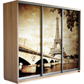 Шкаф-купе Трио 1800/2200/600 (Фотопечать Париж) Ш199 Шкаф-купе Трио 1800/2200/600 (Фотопечать Париж) Ш199