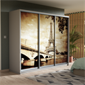 Шкаф-купе Трио 2100/2400/600 (Фотопечать Париж) Ш211 Шкаф-купе Трио 2100/2400/600 (Фотопечать Париж) Ш211