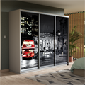 Шкаф-купе Трио 2400/2400/600 (Фотопечать Лондон) Ш220 Шкаф-купе Трио 2400/2400/600 (Фотопечать Лондон) Ш220