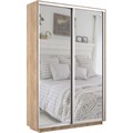 Шкаф-купе Экспресс (Зеркало) 140/220/45 Ш1203