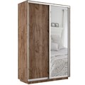 Шкаф-купе Лофт (Зеркало, ЛДСП) 140/240/60 Ш1254