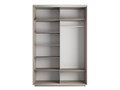 Шкаф-купе Экспресс (Зеркало, ЛДСП) 140/220/60 Ш1303
