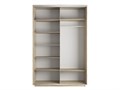 Шкаф-купе Экспресс (Зеркало, ЛДСП) 160/220/60 Ш1305