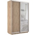 Шкаф-купе Экспресс (Зеркало, ЛДСП) 160/240/60 Ш1306