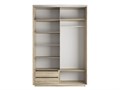Шкаф-купе Экспресс (Зеркало) 120/240/60 Ш1402