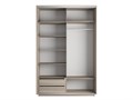 Шкаф-купе Экспресс (Зеркало) 160/220/60 Ш1405