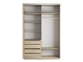 Шкаф-купе Экспресс (Зеркало) 160/240/60 Ш1406