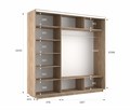 Шкаф-купе Экспресс (ЛДСП) 180/220/60 Ш1501