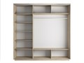 Шкаф-купе Экспресс (Зеркало) 180/240/60 Ш1802