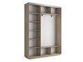 Шкаф-купе Экспресс (Зеркало) 180/220/45 Ш1951