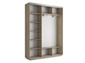 Шкаф-купе Экспресс (Зеркало) 240/240/45 Ш1956
