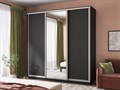 Шкаф-купе Лофт (Зеркало, ЛДСП) 240/220/60 Ш2155