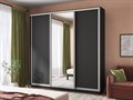 Шкаф-купе Лофт (Зеркало, ЛДСП) 240/240/45 Ш2456