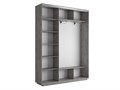 Шкаф-купе Лофт (Зеркало) 240/240/45 Ш2756 Шкаф-купе Лофт (Зеркало) 240/240/45 Ш2756