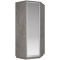 Угловой шкаф Лофт (Зеркало) 90/90/220 У1003