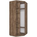 Угловой шкаф Лофт (Зеркало) 90/90/240 У1004