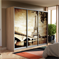 Шкаф-купе Трио 2100/2400/600 (Фотопечать Париж) Ш211 Шкаф-купе Трио 2100/2400/600 (Фотопечать Париж) Ш211