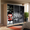 Шкаф-купе Трио 2400/2400/600 (Фотопечать Лондон) Ш220 Шкаф-купе Трио 2400/2400/600 (Фотопечать Лондон) Ш220
