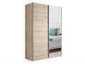 Шкаф-купе Прайм 1400/2300/570 с 1 зеркалом П004