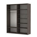 Шкаф-купе Прайм 1400/2300/570 с 2 зеркалами П008