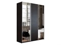 Шкаф-купе Прайм 1800/2300/570 (Зеркало/ДСП/Зеркало) П014