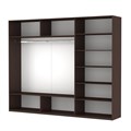 Шкаф-купе Прайм 1800/2300/570 (3 двери зеркало) П015