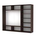 Шкаф-купе Прайм 1800/2300/570 (3 двери зеркало) П015