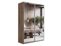 Шкаф-купе Милан 1600/2300/570 (Зеркало) 2436